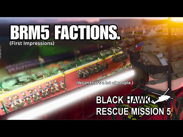 I Got Invited to One of BRM5's BIGGEST Faction Events. (WR) | Blackhawk Rescue Mission 5