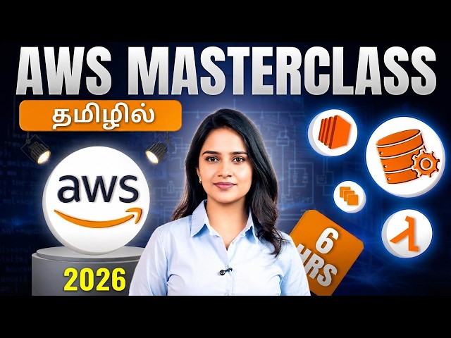 AWS in ONE VIDEO For Beginners 🔥 | AWS Full Course Tutorial (6+ Hours) Tamil