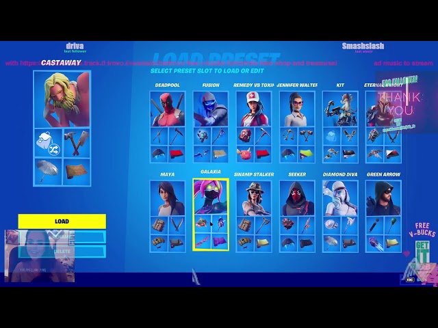 fortnite incent and daily treasures free v-bucks @ trovo live slashchattrovo english croatian