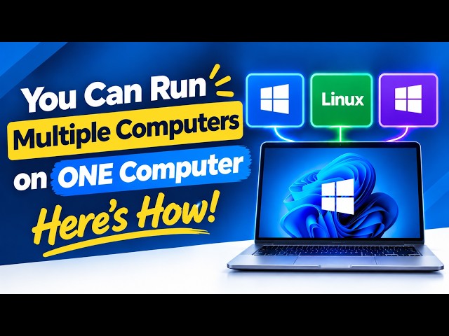 You Can Run Multiple Computers on ONE Computer — Here’s How!