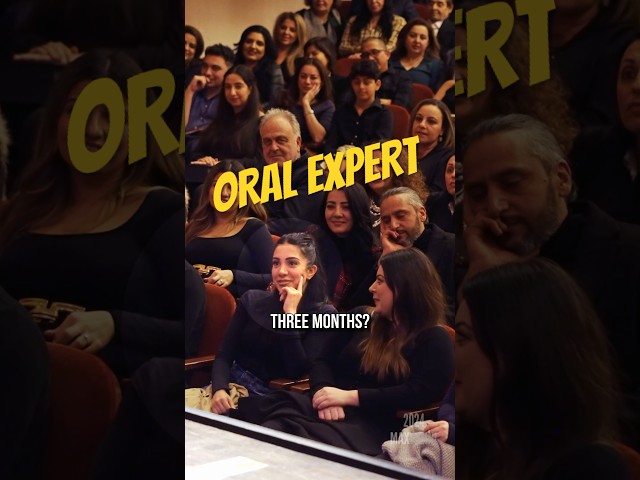 Oral Expert | Max Amini | Standup comedy