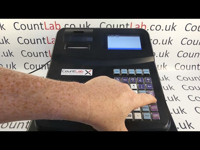 ERROR NOT ALLOWED! When Programming Date & Time On CountLab X Cash Register
