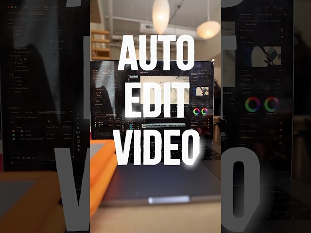 AI Automatic Video Editor - AI AI, CAPTAIN #tutorial #premierepro #davinciresolve #Al #videoediting