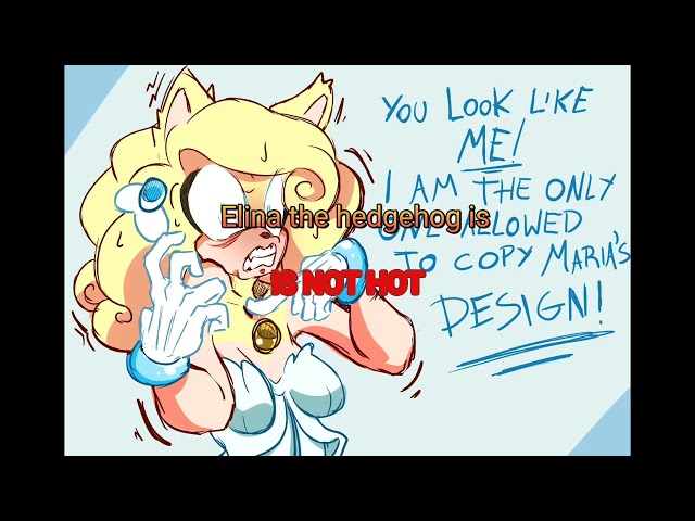 elina the hedgehot IS NOT HOT // gacha edit // #Elinaslander