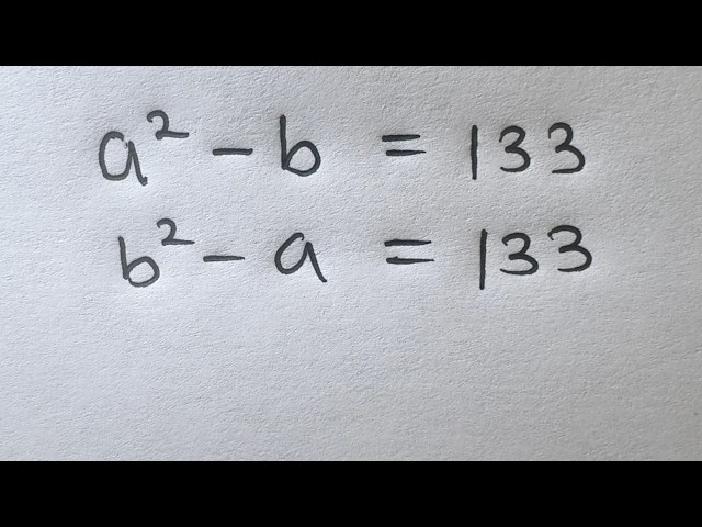The German Math Olympiad Problem That 99% of Students Get Wrong! | Math Olympiad Mathematics