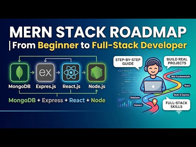 MERN Stack Roadmap 2026 | Beginner to Full Stack Developer