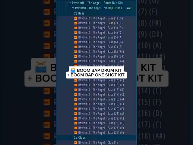 Boom Bap Drum Kit 2025, Boom Bap One Shot Kit, Boom Bap Drum Kit
