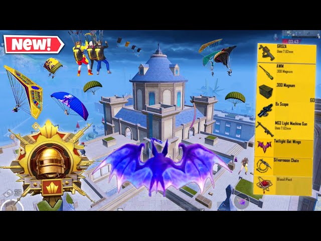 MY NEW SEASON BEST PROMOTION MATCH GAMEPLAY😍PUBG Mobile - BGMI