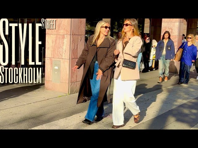 Stockholm September Street Fashion 2026 | Scandinavian Street Style | Early Autumn Fashion Trends