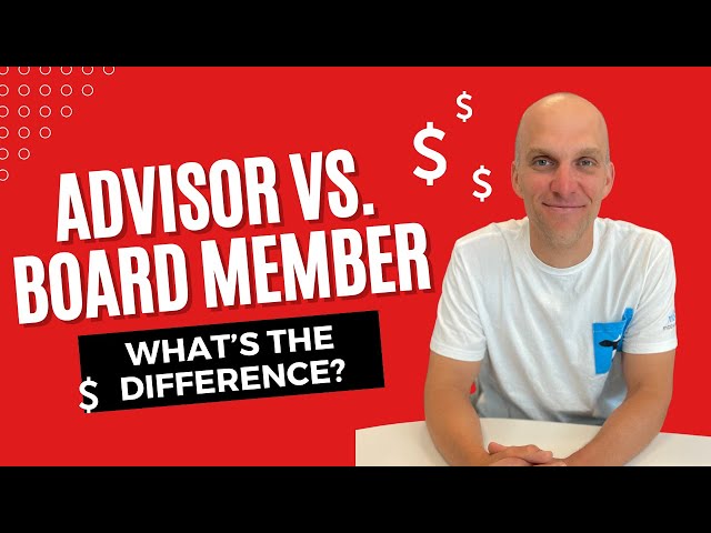 Startup Advisor vs Board Member: What's the Difference?