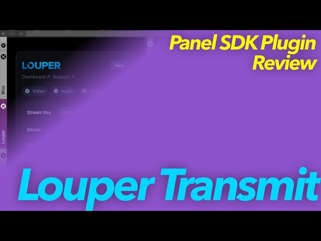Avid Panel Plugins - Louper Transmit