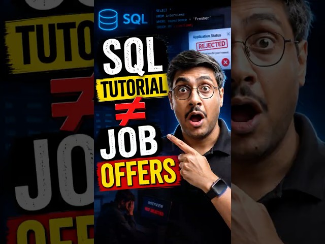 Stop Watching SQL Tutorials (Do This Instead)
