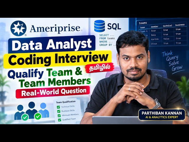 SQL Interview Question | Qualify Teams Using Window Functions & STRING_AGG