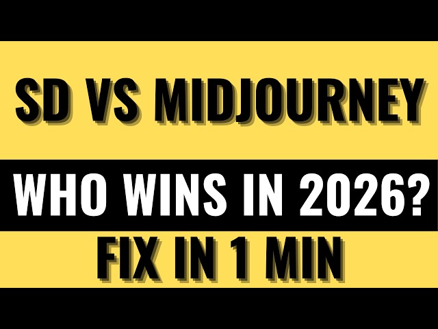Stable Diffusion vs Midjourney: Which is Better in 2026? | Full Comparison