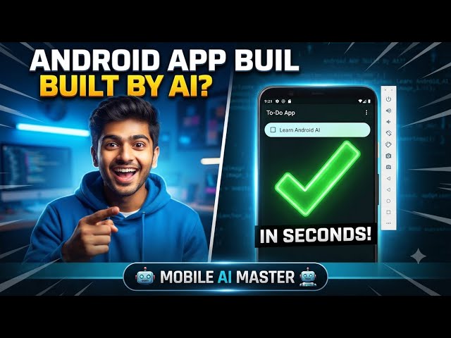 Can AI Build an Android App? Watch This! 🤖📱