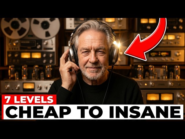 The 7 Levels Of Headphones (From Cheap To Insane)