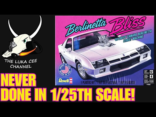 The Revell Berlinetta Camaro 1/25th Scale Kit & My Plans With It Ep.506