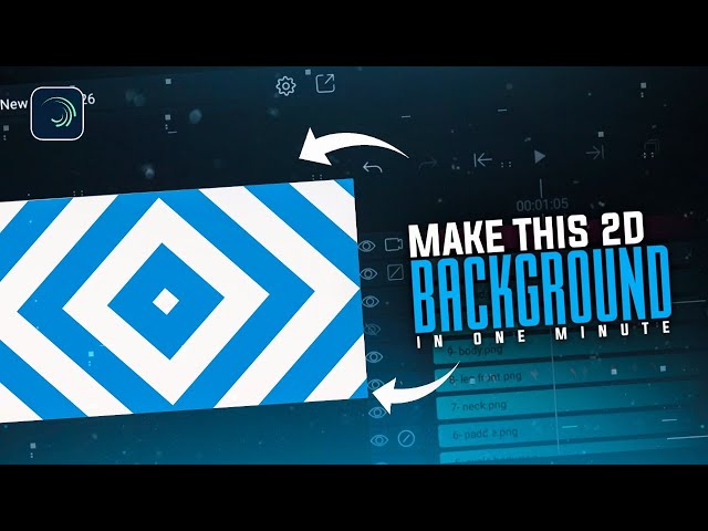 Make This Cool Background Animation In One Minute l Alight Motion Tutorial