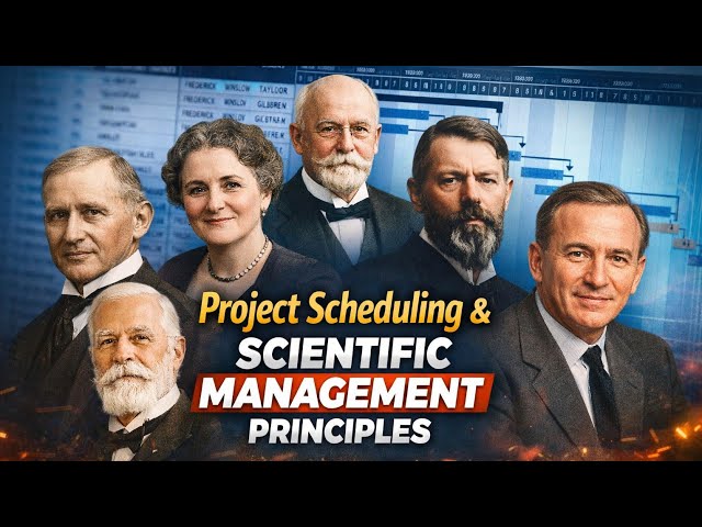 Project Scheduling Secrets from Taylor, Gantt & Fayol (Microsoft Project Tutorial)