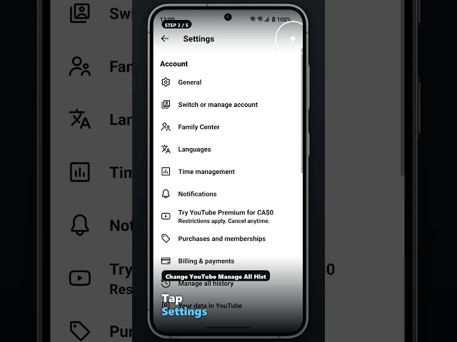 How To Change YouTube Manage All History On Android - Full Guide