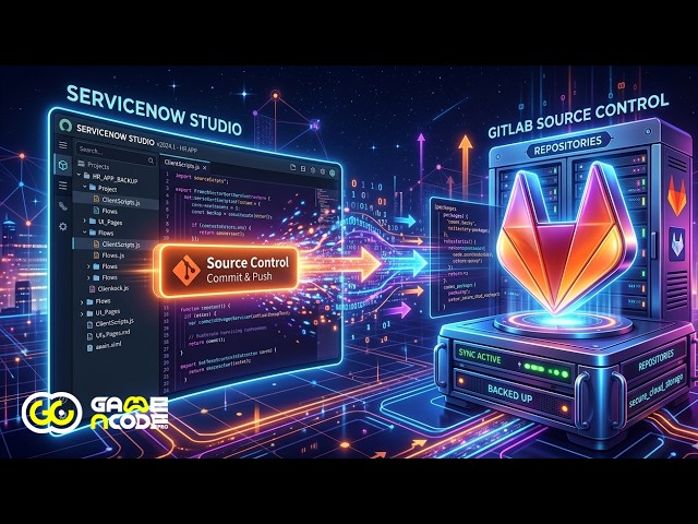 GitLab to ServiceNow Studio: Back Up Your Project Using Source Control