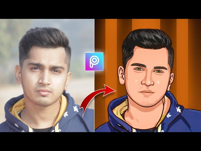 30 Second Vector Art Editing In One Click In Picsart App By Deepak Creations - Vector Art Work