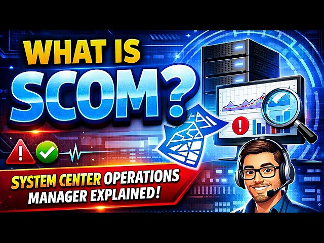 What is SCOM? | System Center Operations Manager Explained for Beginners | IT Monitoring