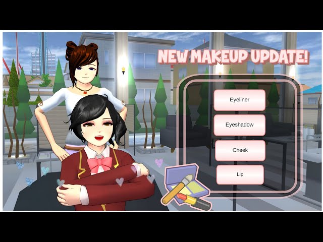 NEW MAKEUP UPDATE in Sakura School Simulator 💅🏻|  Original/Global Version 2025 😍🥳 