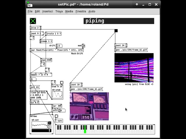 Algorithmic Canons & Bitwise Synthesis in Pure Data (Pdida Library - "Piping")
