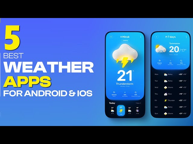 best weather app for android | best weather apps in 2024 | android weather apps | free weather apps