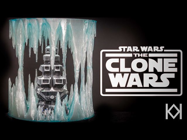 Ice Cave Diorama with the Creality Ender-3 S1 Pro | Clone Wars