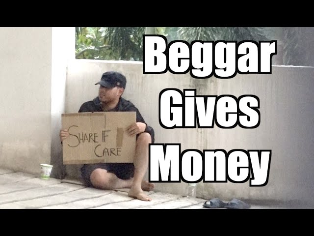 Beggar Social Experiment (Gone Right) - Maxmantv