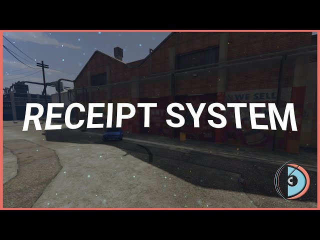 FiveM Receipt system - qb-customs rework - [QBCORE] [FREE]