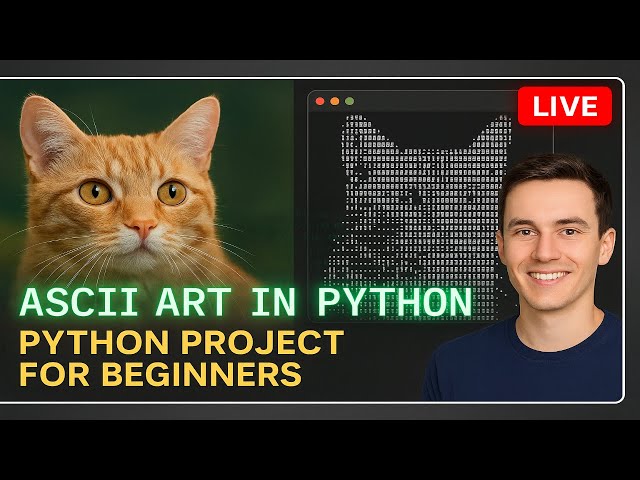 Turn ANY Image into ASCII Art with Python – Fun & Creative Project for Beginners!