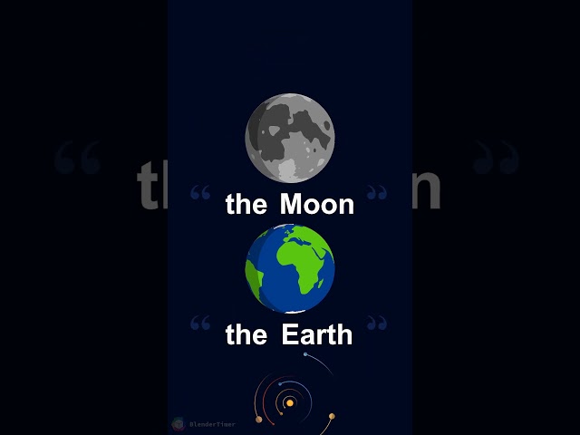 The REAL Name of the Moon - Fantastic Fact 10 #astronomy #shorts