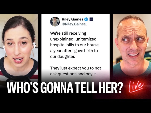 Riley Gaines’ Medical Bills Reveal a HUGE Problem for MAGA | Receipts Live