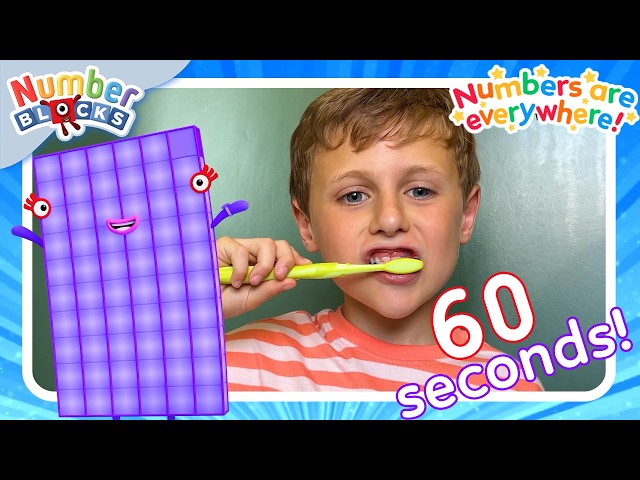 I’m a terrific Time Keeper | Learn to Count | Numberblocks