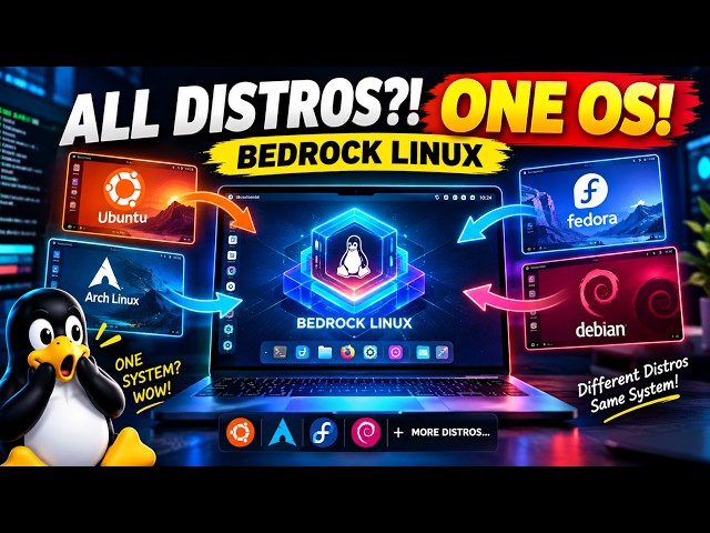 Bedrock Linux Explained: The OS That Combines All Distros Into One Super System
