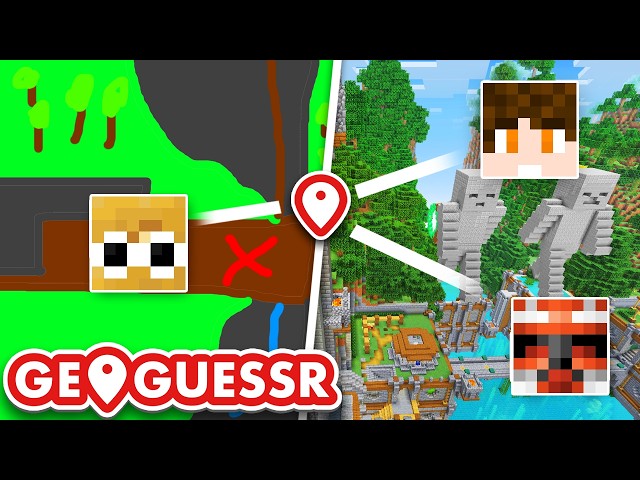 Can YOU Find me from these Drawings in Minecraft? - Minecraft Geoguessr DRAW