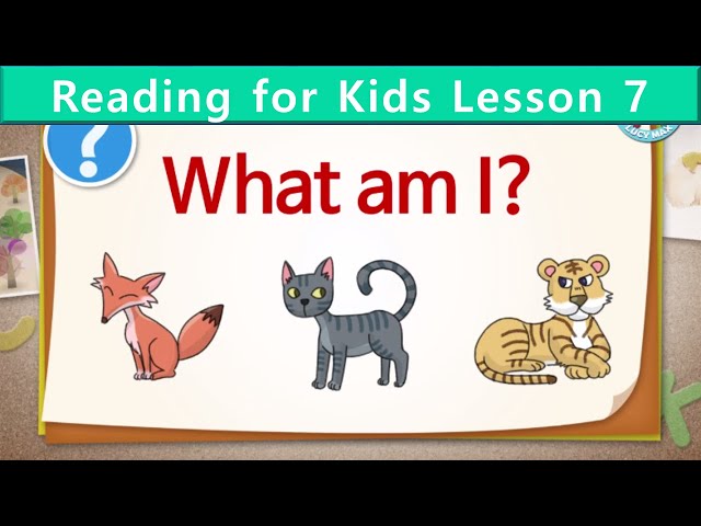 Reading for Kids | What Am I? | Unit 7 | Guess the Animal