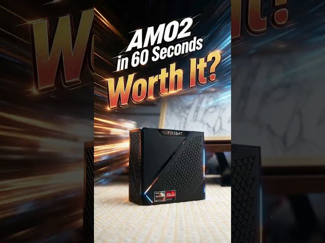 Is the AM02 worth buying? Understand it in 1 minute#minipc #gaming #firebat #pcgaming #tech