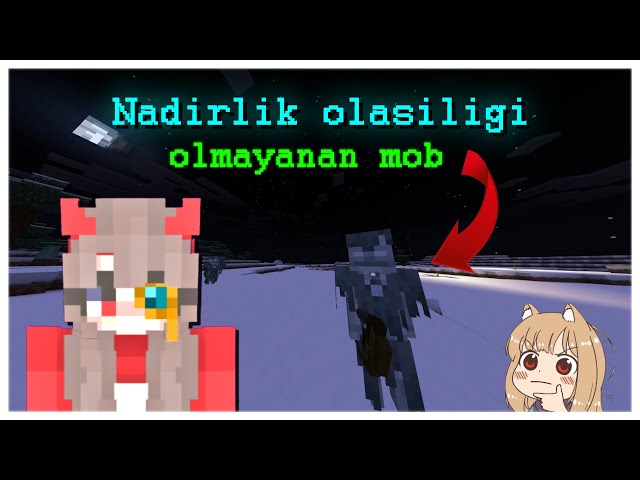 Nadirlik olasılığı olmayan mob - Minecraft Bilinmeyenler Serisi #shorts #minecraftbilinmeyenler
