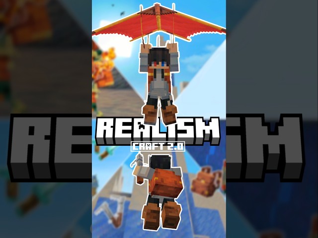 RealismCraft 2.0 Update! Minecraft Bedrock ✨ #minecraft #mcpe #addons