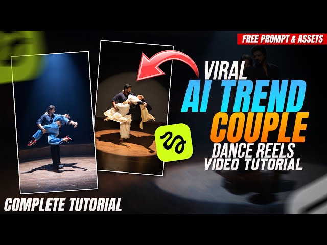 INSTAGRAM NEW VIRAL AI COUPLE DANCE REELS VIDEO TUTORIAL | AI COUPLE DANCE REELS TUTORIAL