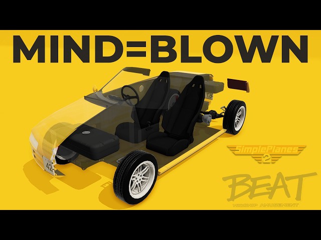 SimplePlanes 2 Playtester demonstrates stunning car build Simulator
