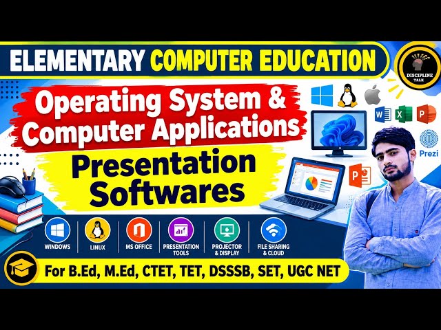 Presentation Softwares | Operating System and Application Software | Elementary Computer Education