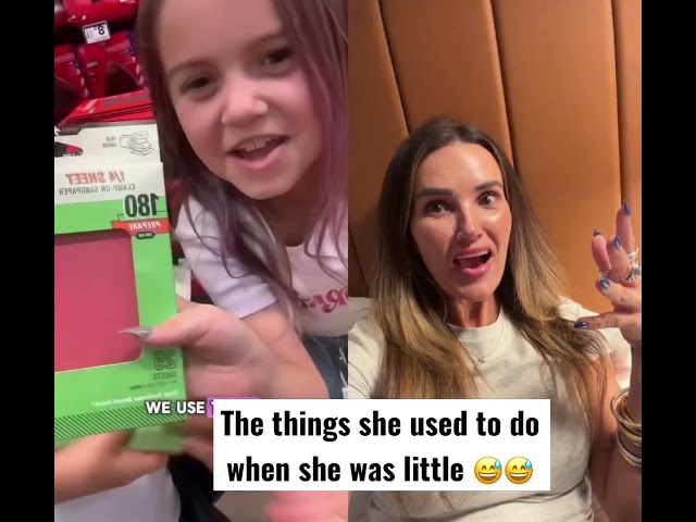 She used SANDPAPER to file her nails 💅 😅