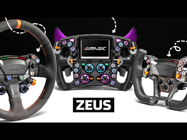 Simagic’s NEW Steering Wheel Ecosystem is Ridiculously Innovative!