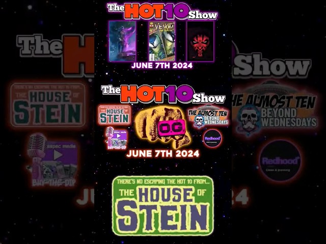 Hottest Comic Books This Week 6/7/24 #houseofstein #hot10comics