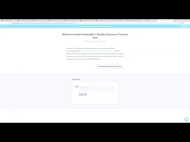 Free Practice Exam to Prepare for the Quality Assurance Exam!
